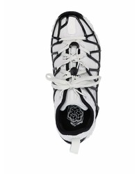 Chaussures de sport blanches et noires Li-Ning