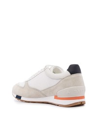 Chaussures de sport blanches et noires Bally