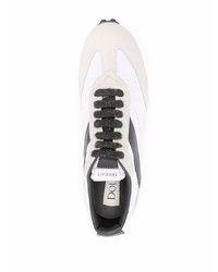 Chaussures de sport blanches et noires Doucal's