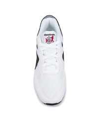 Chaussures de sport blanches et noires Reebok