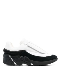 Chaussures de sport blanches et noires Raf Simons