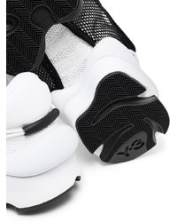 Chaussures de sport blanches et noires Y-3