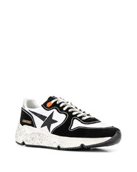 Chaussures de sport blanches et noires Golden Goose