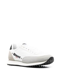 Chaussures de sport blanches et noires Blauer