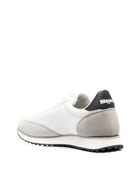 Chaussures de sport blanches et noires Blauer