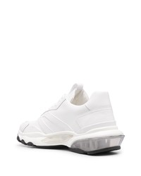 Chaussures de sport blanches et noires Valentino Garavani