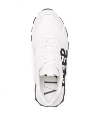 Chaussures de sport blanches et noires Valentino Garavani