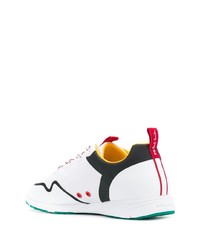 Chaussures de sport blanches et noires PS Paul Smith