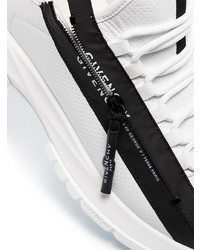 Chaussures de sport blanches et noires Givenchy