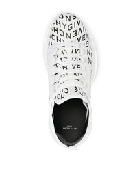 Chaussures de sport blanches et noires Givenchy