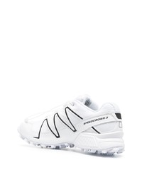 Chaussures de sport blanches et noires Salomon S/Lab