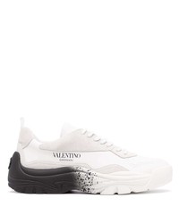 Chaussures de sport blanches et noires Valentino Garavani