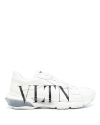 Chaussures de sport blanches et noires Valentino Garavani