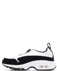 Chaussures de sport blanches et noires Comme Des Garcons Homme Plus