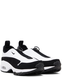 Chaussures de sport blanches et noires Comme Des Garcons Homme Plus