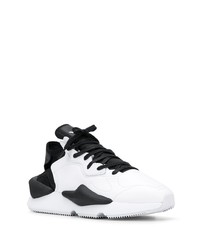 Chaussures de sport blanches et noires Y-3