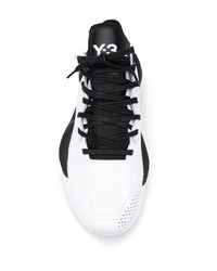 Chaussures de sport blanches et noires Y-3