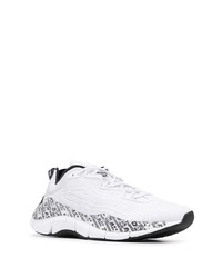 Chaussures de sport blanches et noires Reebok