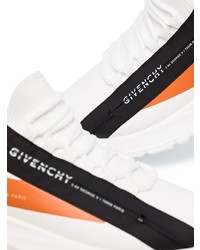 Chaussures de sport blanches et noires Givenchy