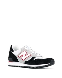 Chaussures de sport blanches et noires Junya Watanabe