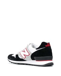 Chaussures de sport blanches et noires Junya Watanabe