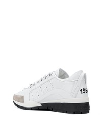 Chaussures de sport blanches DSQUARED2