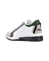 Chaussures de sport blanches DSQUARED2