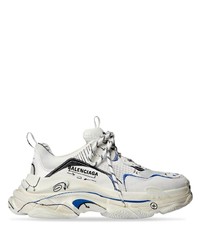 Chaussures de sport blanches Balenciaga