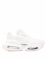 Chaussures de sport blanches Balmain