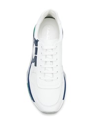 Chaussures de sport blanches Salvatore Ferragamo