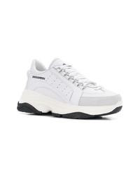 Chaussures de sport blanches DSQUARED2