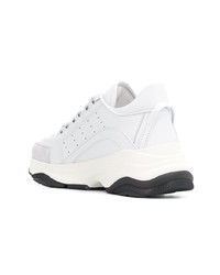 Chaussures de sport blanches DSQUARED2