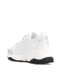 Chaussures de sport blanches DSQUARED2