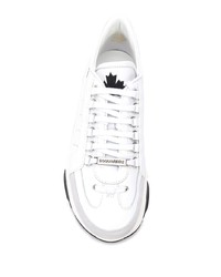 Chaussures de sport blanches DSQUARED2