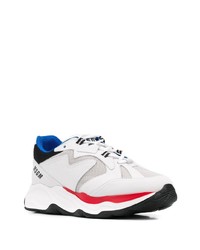 Chaussures de sport blanches MSGM