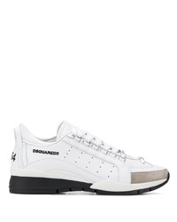 Chaussures de sport blanches DSQUARED2