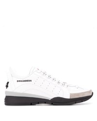 Chaussures de sport blanches DSQUARED2