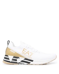 Chaussures de sport blanches Ea7 Emporio Armani