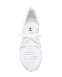 Chaussures de sport blanches Moncler