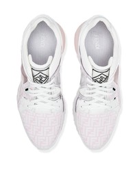 Chaussures de sport blanches Fendi