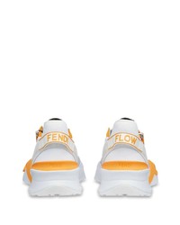 Chaussures de sport blanches Fendi