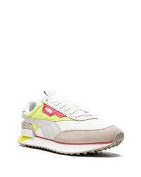 Chaussures de sport blanches Puma