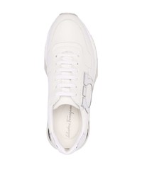 Chaussures de sport blanches Salvatore Ferragamo