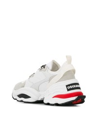 Chaussures de sport blanches DSQUARED2