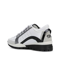 Chaussures de sport blanches Dsquared2