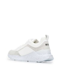 Chaussures de sport blanches MSGM