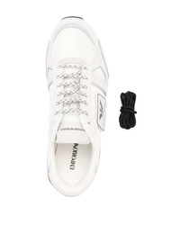 Chaussures de sport blanches Emporio Armani