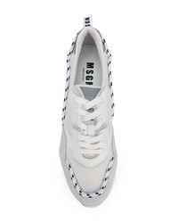 Chaussures de sport blanches MSGM