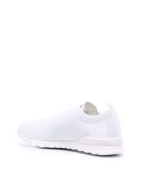 Chaussures de sport blanches Kiton