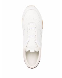 Chaussures de sport blanches Santoni